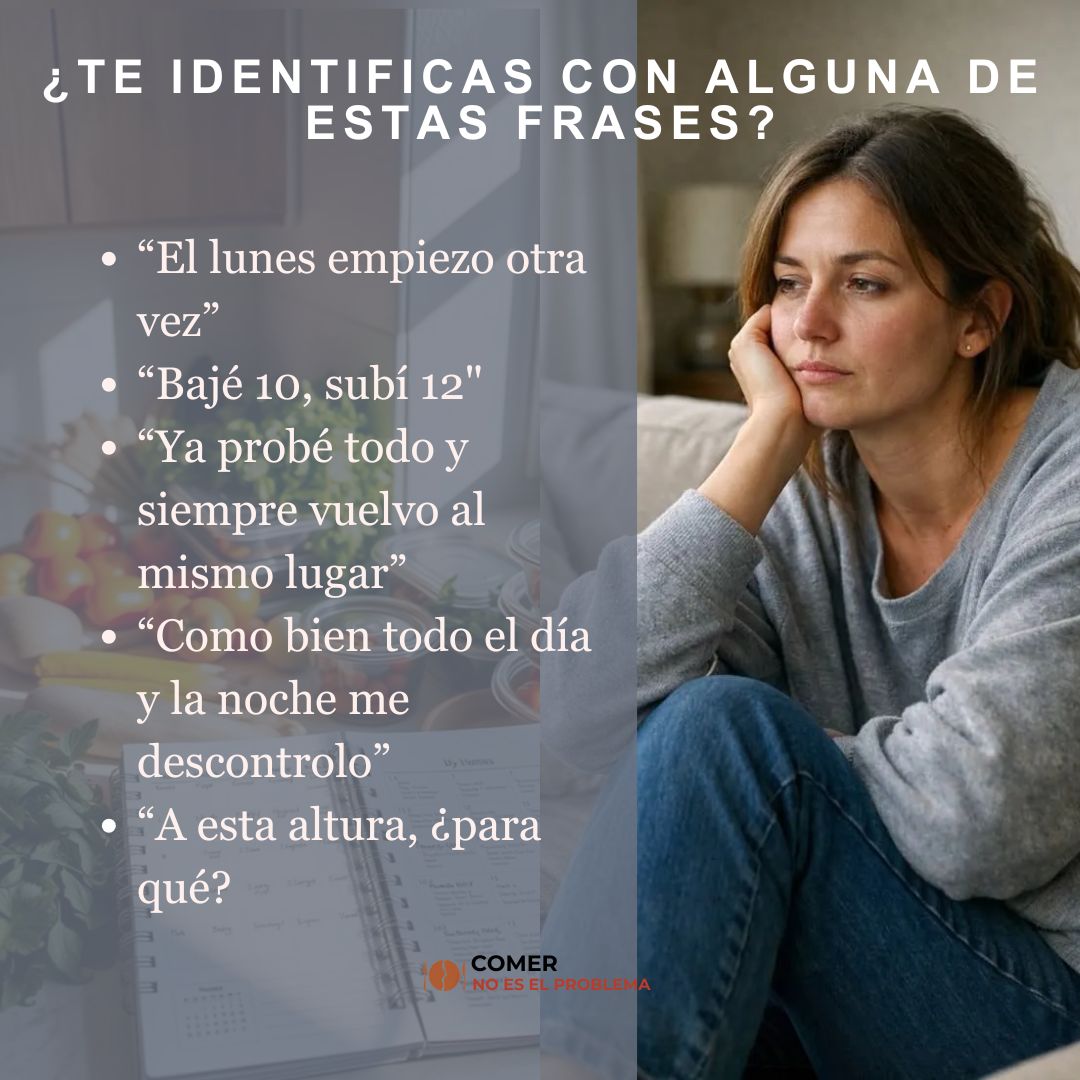 Comer no es el problema