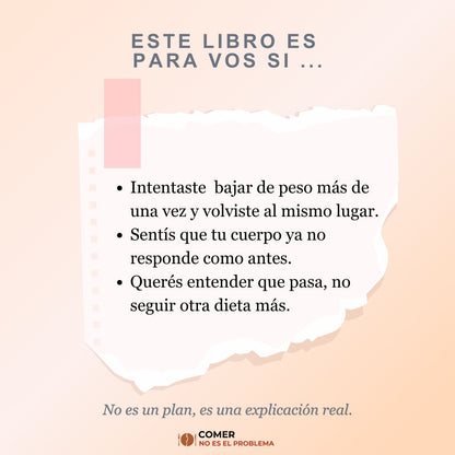 Comer no es el problema